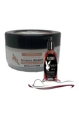 NESTO Three Brand Whitening Cream 3 Adet Arnavut Kremi 50ML Aklık Kremi Ile 120ML Playboy Masaj Yağı thumbnail 2