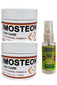 HBPAVM Imosteon Etkili Rahatlatıcı Masaj ve Bakım Kremi 150 ml X 2 ad+Çörek Otu Yağı ile 30 ml thumbnail 1