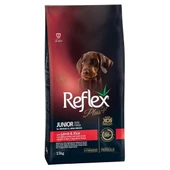 Reflex Plus Kuzu Etli Orta ve Büyük Irk Yavru Köpek Maması  TR 3 Kg 0 - 1 Yaş thumbnail 1