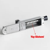 Basamaklı Kapı Stoperi Saten Kapı Tutucu Kaymaz Dayanıklı Malzeme Pratik Ev Ofis Kullanımına Uygun thumbnail 6