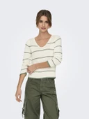 ONLY Bayan Örme Kazak 15340862 thumbnail 2