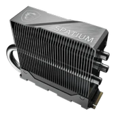 MSI 4TB SPATIUM M580 FROZR Gen5 NVMe 2.0 3D NAND M.2 2280 SSD (14100MB Okuma / 12600MB Yazma) SPATIUM M580 4TB FROZR thumbnail 1