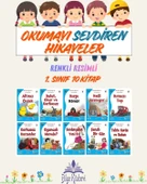 1. Sınıf Okumayı Sevdiren Renkli Resimli Hikayeler 16- 10 Kitap thumbnail 1