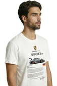 911 GT3 RS Spor Araba Baskılı Tasarım Premium Pamuk Erkek Tişört thumbnail 4