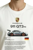 911 GT3 RS Spor Araba Baskılı Tasarım Premium Pamuk Erkek Tişört thumbnail 7