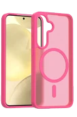 Fuchsia Samsung Galaxy S25 FE Jota Magsafe Uyumlu Kapak - Rose thumbnail 1