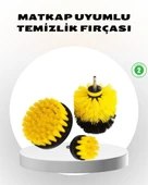 3’lü Matkap Ucu Fırça Seti – Derinlemesine Temizlik, Tüm Yüzeylerle Uyumlu thumbnail 1