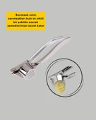 Metal Sarımsak Ezici Ergonomik Tutma ve Güçlü Presleme thumbnail 2