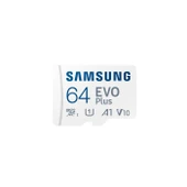 Samsung Evo Plus MB-MC64SA Class 10 UHS-I U1 A1 V10 64 GB Micro SD Kart thumbnail 1