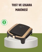 Tost Makinesi Isı Kontrollü 4 Dilim Kapasiteli thumbnail 1