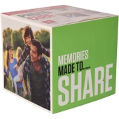 Canon Photo Cube Creative Pack PP-201 Fotoğraf Kağıdı + Fotoğraf Çerçevesi - Yeşil thumbnail 1