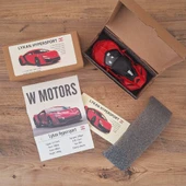 Lykan Hypersport Metal Model Araba - Kırmızı - 1:32 13CM thumbnail 6