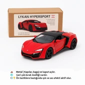 Lykan Hypersport Metal Model Araba - Kırmızı - 1:32 13CM thumbnail 1