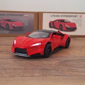 Lykan Hypersport Metal Model Araba - Kırmızı - 1:32 13CM thumbnail 3
