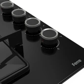 Ferre FlowArt&SilentArt  Vion Ultra Sessiz Yeni Seri Siyah Ankastre  Set  (D080-SA +QBL62CS +SS205) thumbnail 7