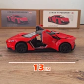Lykan Hypersport Metal Model Araba - Kırmızı - 1:32 13CM thumbnail 2
