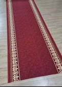 Halıcı Mustafa Varaklı Protokol Halısı Kaymaz Taban Jel Yolluk Kapı Önü Paspası 100cm Bordo thumbnail 4