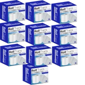 Roll 2,5cmx5cm Hipoalerjenik Şeffaf Polietilen Flaster 10 ADET thumbnail 1