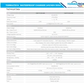 TommaTech Batarya Şarj Ünitesi Mobil 24V-100A thumbnail 2