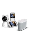 Xenon Smart Akıllı Monitörlü Bebek Kamerası ve Beyaz Gürültü Pış Pış Sesi Bebek Uyku Arkadaşı Seti thumbnail 1