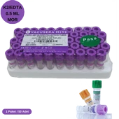 Vacusera K2 Edtalı Tüp 0,5 ML Pediatrik 100 adet thumbnail 1