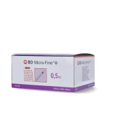 Bd Micro-Fine Plus 0,5 Ml İnsülin Enjektörü 30G 0,30mm x 8mm 100 ADET thumbnail 2