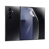 Samsung Galaxy Z TriFold Uyumlu 1 Ön 2 Arka Body Şeffaf Ultra koruyucu Nano Jelatin thumbnail 1