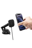 Spigen Onetap Pro Dashboard Araç Tutacağı Magsafe Manyetik Kablosuz Şarj Cihazı Iphone 15 / Iphone thumbnail 7