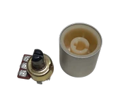 10 Adet Plastik Ses Kontrol Gri Pot Başlığı 20x22mm 6mm D Tip Mile Uygun thumbnail 6