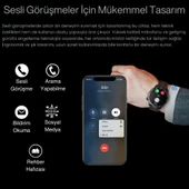 GT Watch 11 PRO Erkek Klasik Akıllı Saat AMOLED Sesli Görüşme NFC Android iPhone Huawei Uyumlu 8,9,10 thumbnail 5