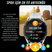 GT Watch 11 PRO Erkek Klasik Akıllı Saat AMOLED Sesli Görüşme NFC Android iPhone Huawei Uyumlu 8,9,10 thumbnail 6