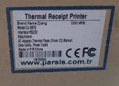 Zjiang Zj-5870K 58 mm Termal Makbuz Ve Adisyon Yazıcısı (Gri Renk) thumbnail 8