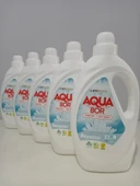 AQUA BOR DOĞAL MİNERALLİ SIVI ÇAMAŞIR DETERJANI BEYAZLAR 6 ADET thumbnail 1