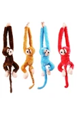 30 cm Orta Boy Peluş Sesli Maymun thumbnail 2