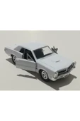 Pontiac Gto 1965 1/36 Ölçek *c&c Model Garage* Çek Bırak Diecast Metal Model Oyuncak Araba thumbnail 2
