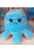 Mod Değiştiren Ahtapot Peluş Yastık Mavi thumbnail 2