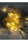 100 Ledli Fişli Led 8 Fonksiyonlu Dekor Lambası 10m Günışığı Yılbaşı Ağacı Işığı dekor thumbnail 2