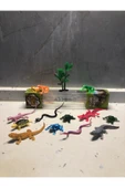 Vahşi Sürüngen Hayvanlar Oyuncak 13’lü Karakter Figür Set Animal Planet thumbnail 1