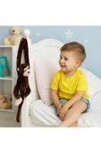 30 cm Orta Boy Peluş Sesli Maymun thumbnail 1