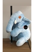 Sevimli Fil Peluş Oyuncak Uyku Arkadaşı Hediyelik Paluş 20 Cm thumbnail 1