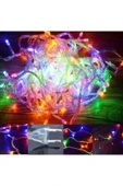 10 Metre 100 Ledli Fişli Led, Dekor Lambası 10m Rgb Yılbaşı Ağacı Işığı thumbnail 1