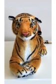 Sesli Kükreyen Kaplan Peluş 40 Cm thumbnail 1