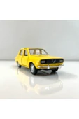 Renault 12 1/36 Ölçek Welly Diecast Metal Model Araba Oyuncak Araba Çek Bırak Araba thumbnail 1