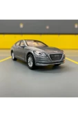 Hyundai Genesis G80 1/36 Ölçek Diecast Metal Model Araba Çek Bırak Araba Oyuncak Araba thumbnail 1