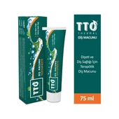 TTO Ferahlatıcı Diş Macunu Ağız Kokusuna Karşı Etkili 75 GR Diş Sağlığı İçin thumbnail 1