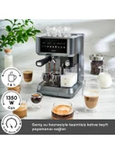 Karaca Mycaffe Barista S10 Entegre Süt Hazneli Otomatik Espresso Latte ve Cappuccino Mak. Galaxygrey thumbnail 5