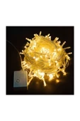 Animasyonlu Led 100 Ampüllü Led Işık Sarı Renk 10 m thumbnail 1