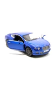 Bentley Continental GT Speed 2012 1:38 Mavi Çek Bırak Model Araba thumbnail 2