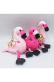 1909098 Kzl Peluş Flamingo Anahtarlık Oyuncak thumbnail 1