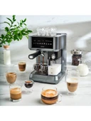 Karaca Mycaffe Barista S10 Entegre Süt Hazneli Otomatik Espresso Latte ve Cappuccino Mak. Galaxygrey thumbnail 9